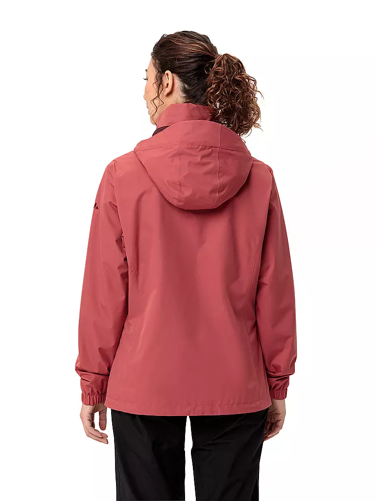 VAUDE | Veste de pluie femme Escape Light 2L à capuche | Rouge foncé