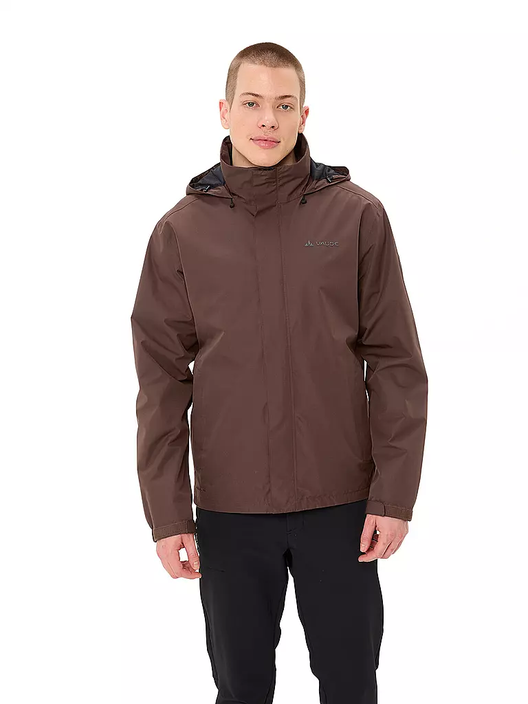 VAUDE | Veste de pluie homme Escape Light | Marron