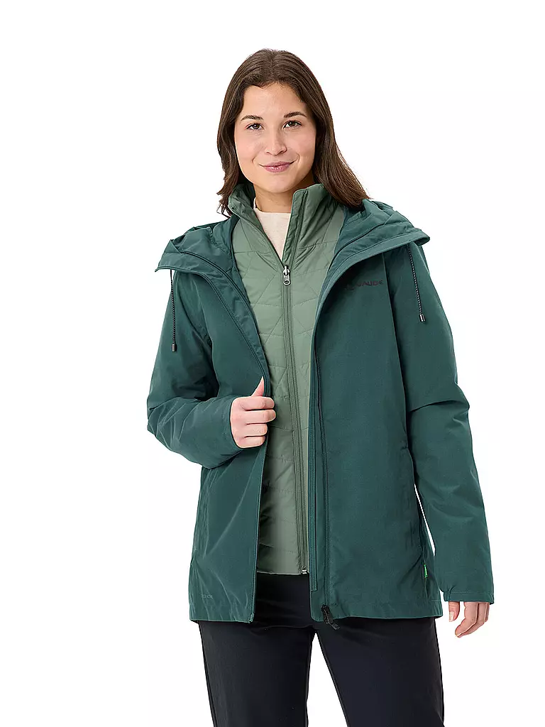 VAUDE | Veste de randonnée femme Mineo 3en1 à capuche |