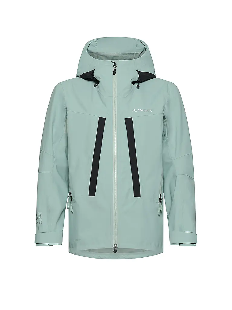 VAUDE | Veste de randonnée pour femmes Monviso 2,5L à capuche | Vert clair