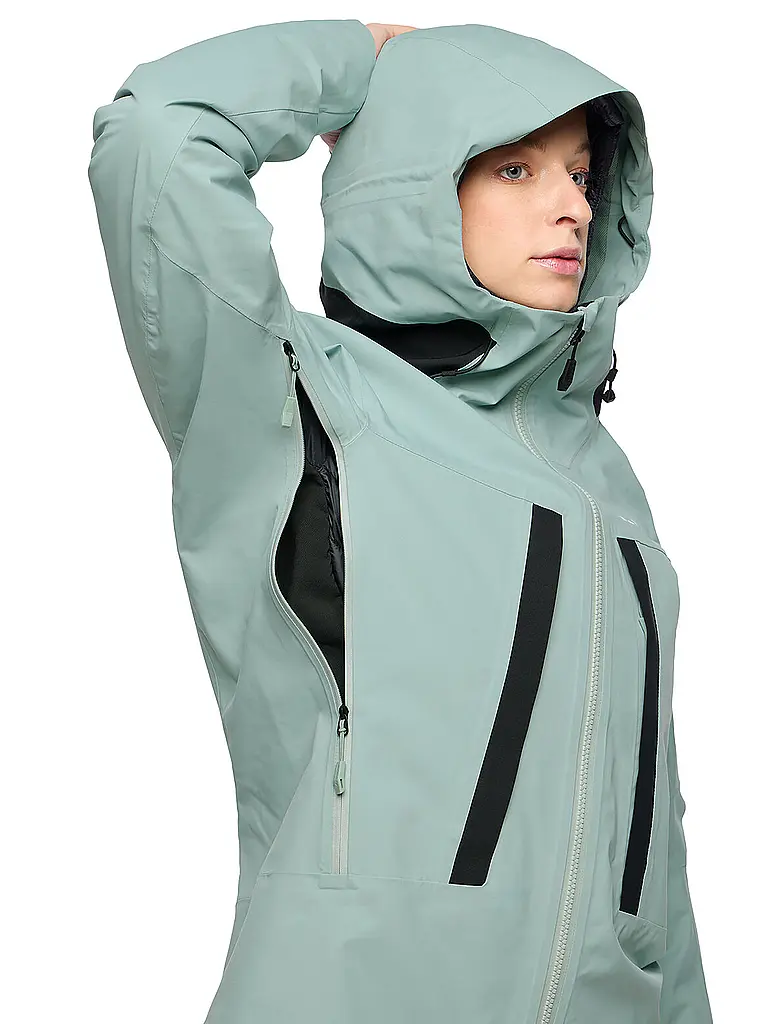 VAUDE | Veste de randonnée pour femmes Monviso 2,5L à capuche |