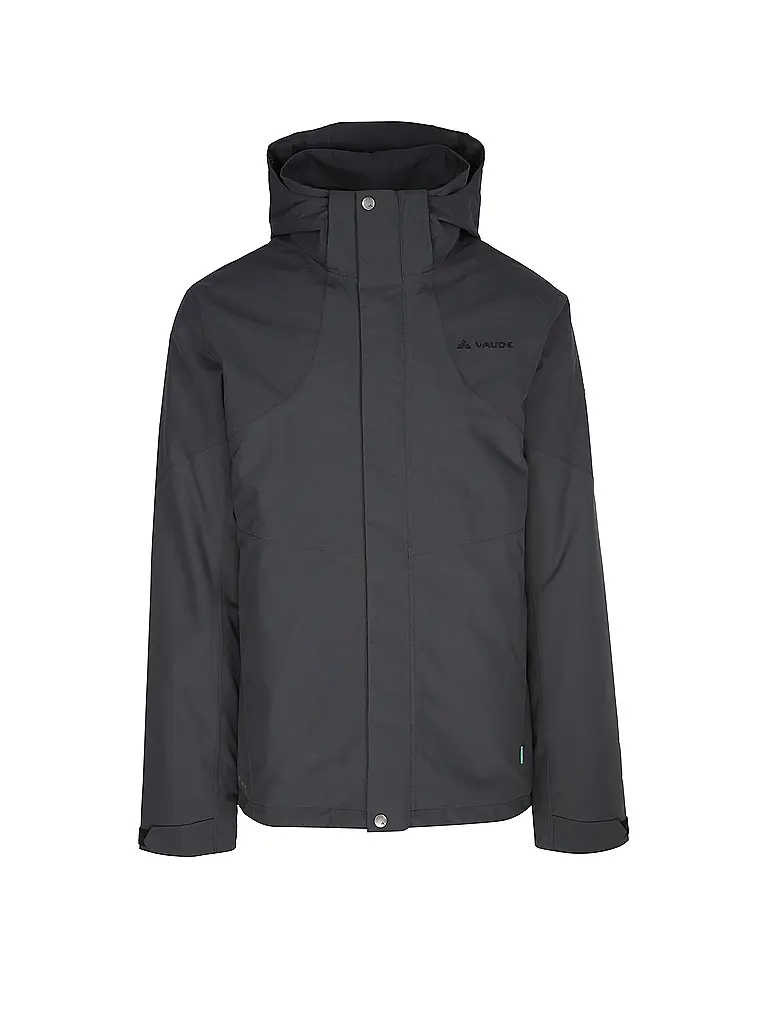 VAUDE | Veste de randonnée pour homme Caserina II 3en1 à capuche | Noir