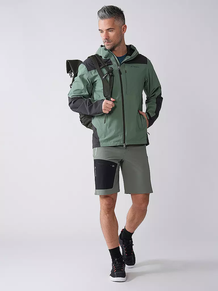 VAUDE | Veste de randonnée pour homme Elope à capuche | Olive
