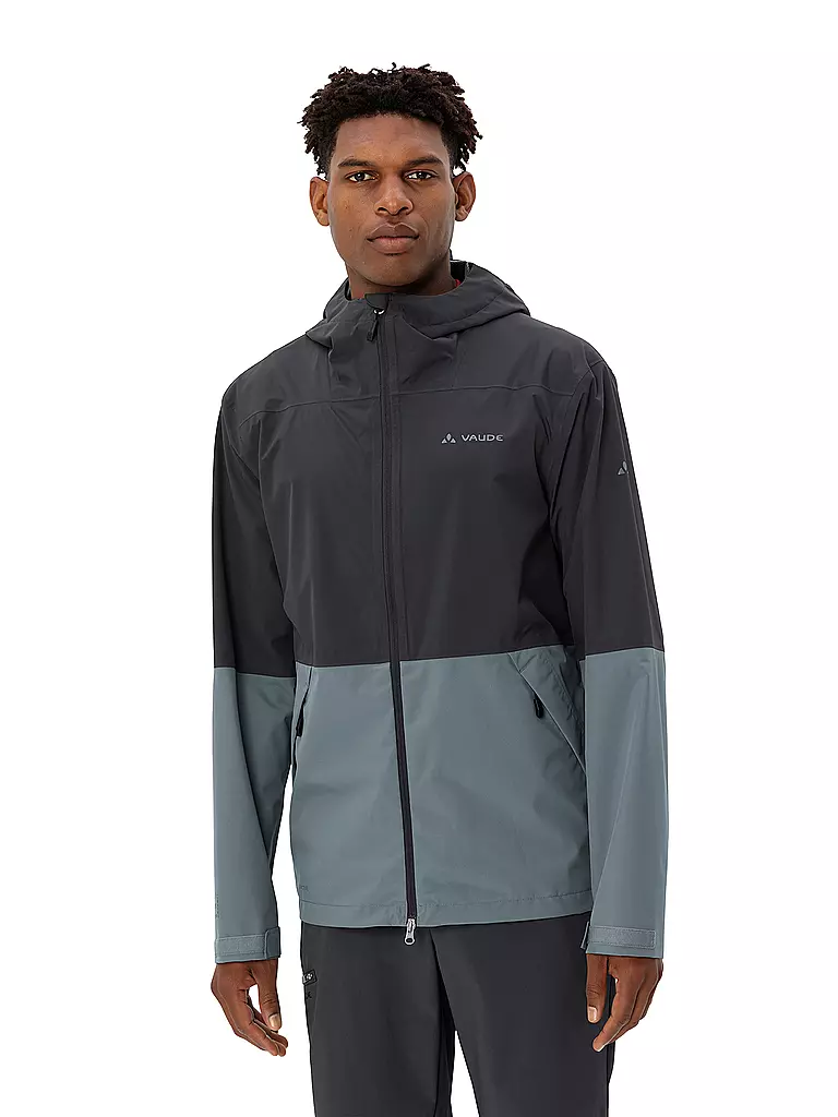 VAUDE | Veste de randonnée pour homme Neyland 2.5L à capuche | Noir