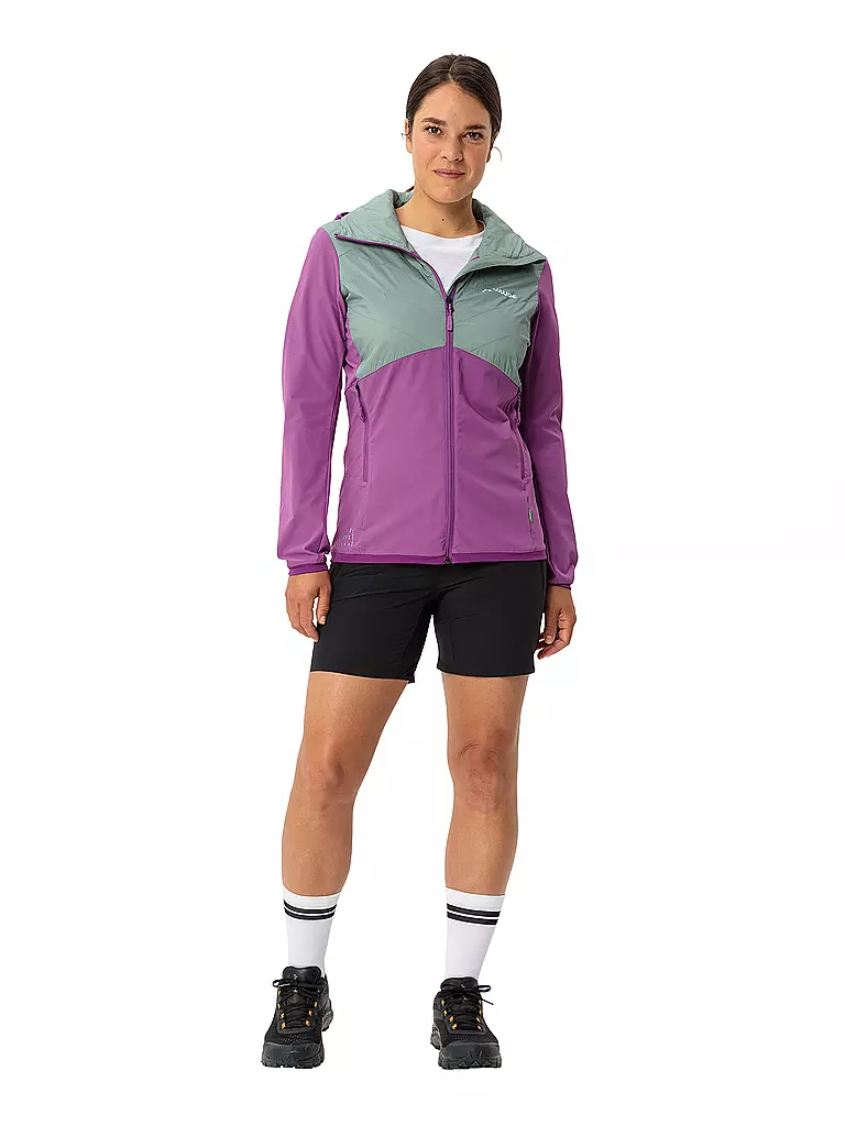 VAUDE | Veste hybride Brenva à capuche pour femmes | Lilas