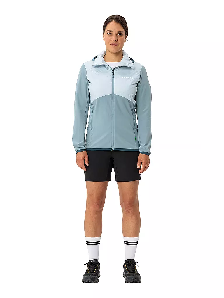 VAUDE | Veste hybride Brenva à capuche pour femmes | Bleu clair