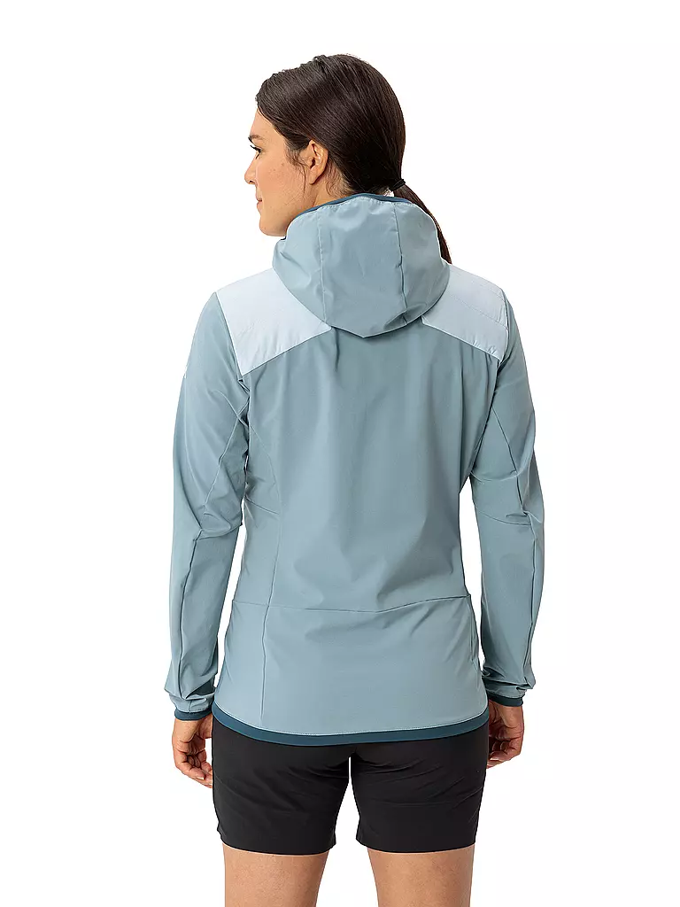 VAUDE | Veste hybride Brenva à capuche pour femmes | Bleu clair