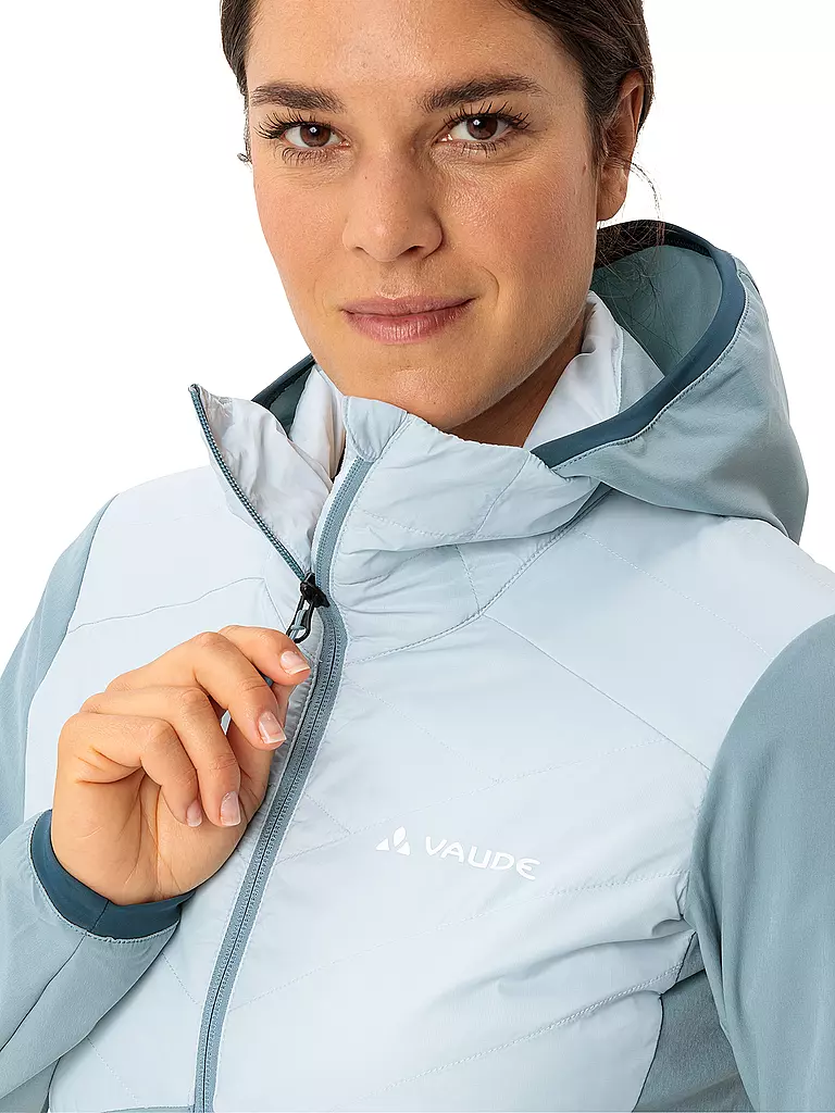 VAUDE | Veste hybride Brenva à capuche pour femmes | Bleu clair