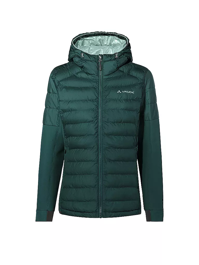 VAUDE | Veste hybride femme Elope Thermo Hoodie | Vert foncé