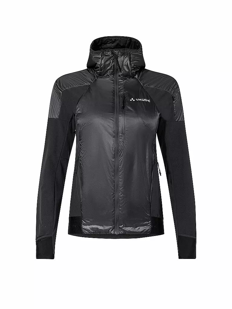 VAUDE | Veste hybride Larice Hoodie pour femmes | Noir