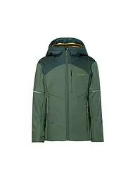 VAUDE | Veste hybride pour enfants Capacida II à capuche | Vert foncé