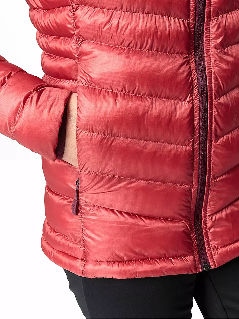 VAUDE | Veste isolante à capuche Batura pour femmes | Rouge foncé