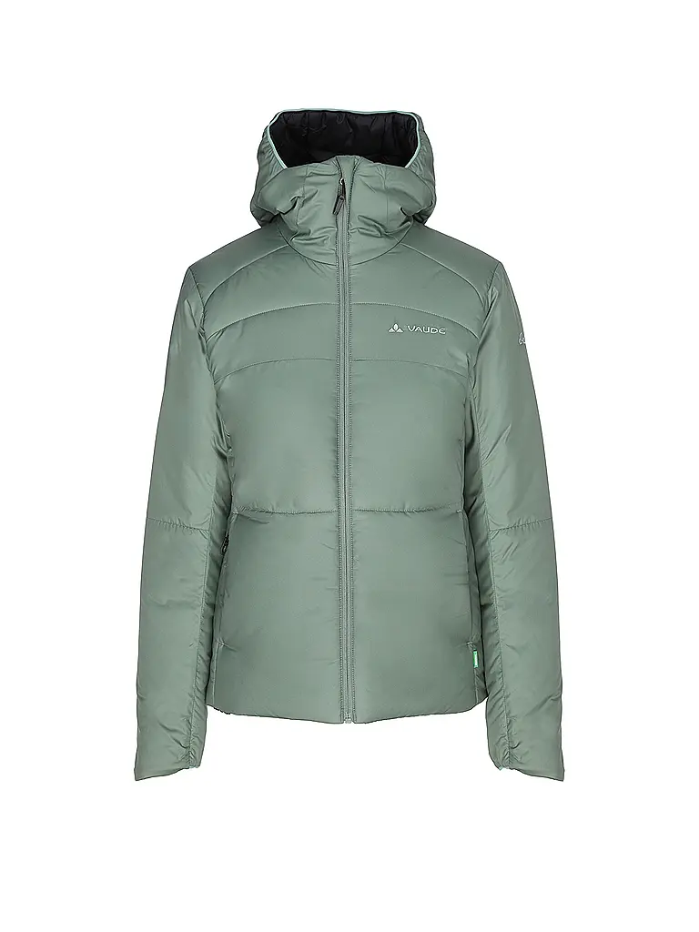 VAUDE | Veste isolante à capuche Neyland pour femmes | Vert foncé