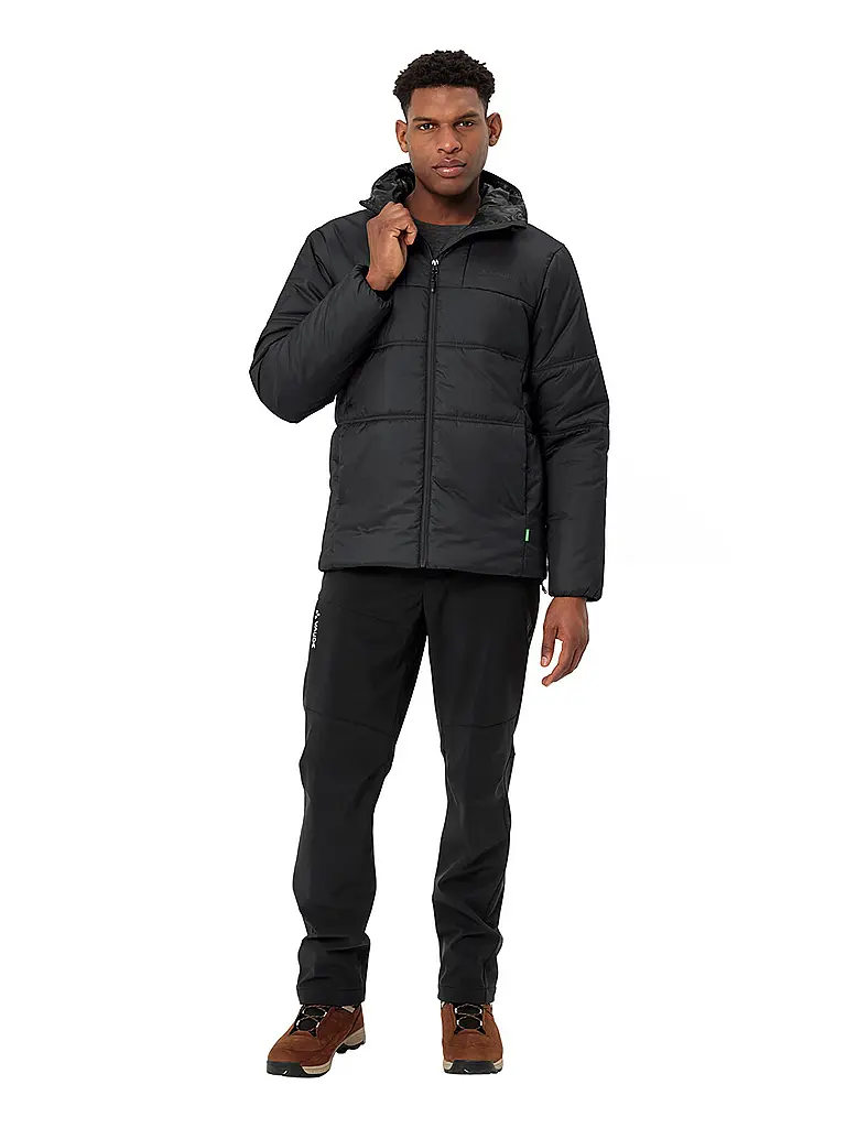 VAUDE | Veste isolante à capuche Neyland pour hommes | Noir