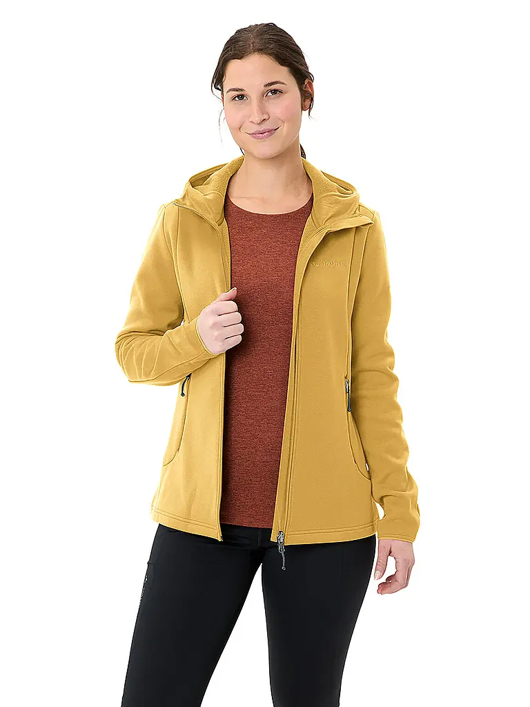 VAUDE | Veste polaire à capuche Idris pour femmes | Or