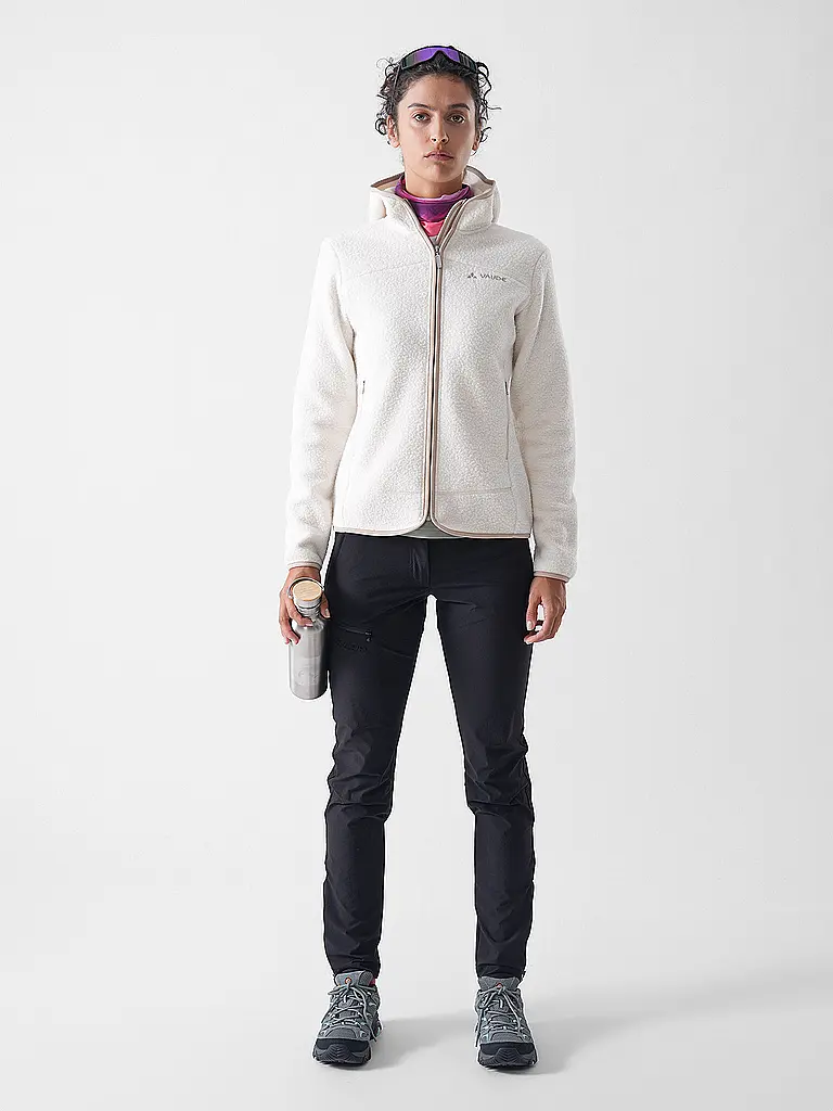 VAUDE | Veste polaire à capuche Kathi Polar pour femmes | Crème