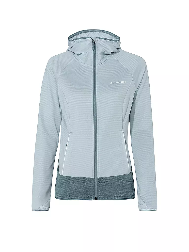 VAUDE | Veste polaire à capuche Tekoa II pour femmes | Bleu clair