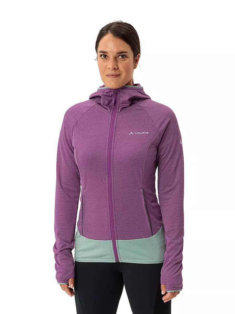 VAUDE | Veste polaire à capuche Tekoa II pour femmes | Lilas