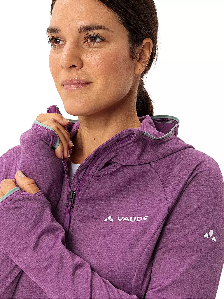 VAUDE | Veste polaire à capuche Tekoa II pour femmes | Lilas