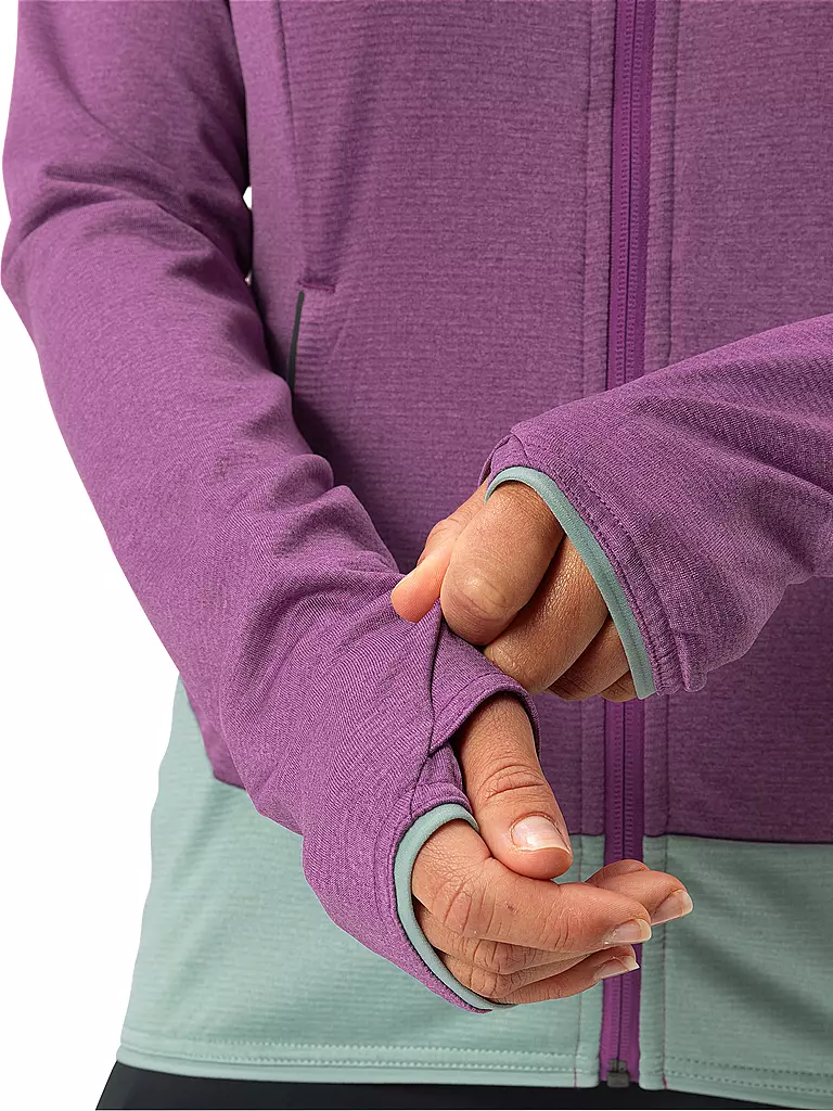 VAUDE | Veste polaire à capuche Tekoa II pour femmes | Lilas