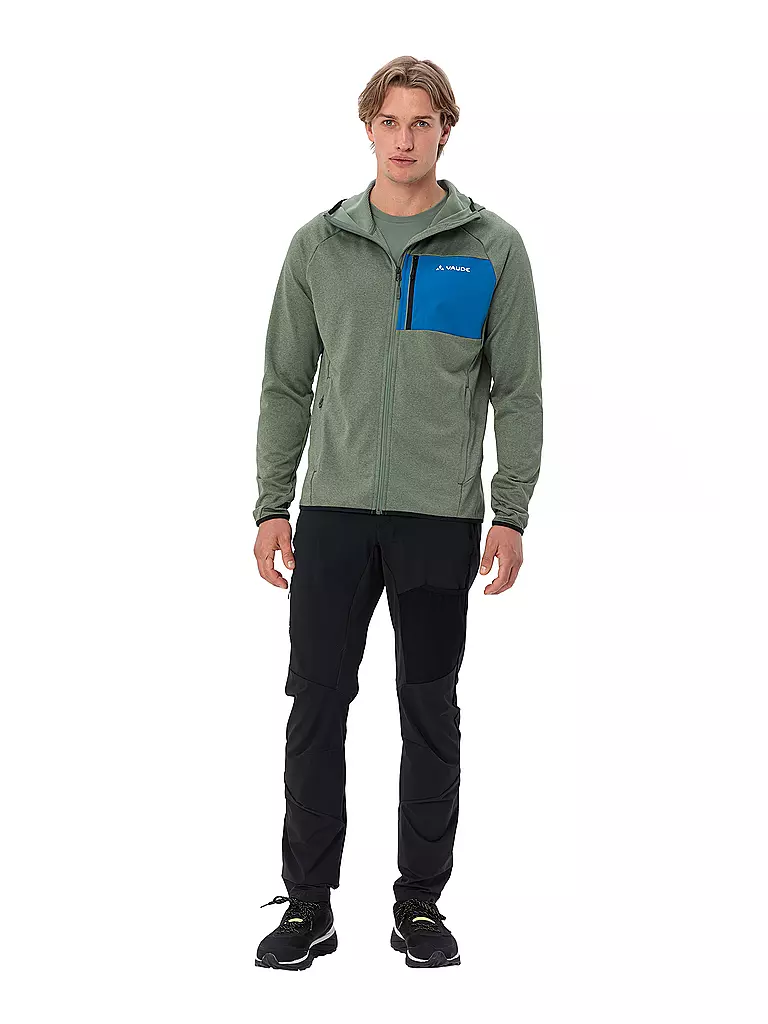VAUDE | Veste polaire à capuche Tekoa pour hommes | Olive