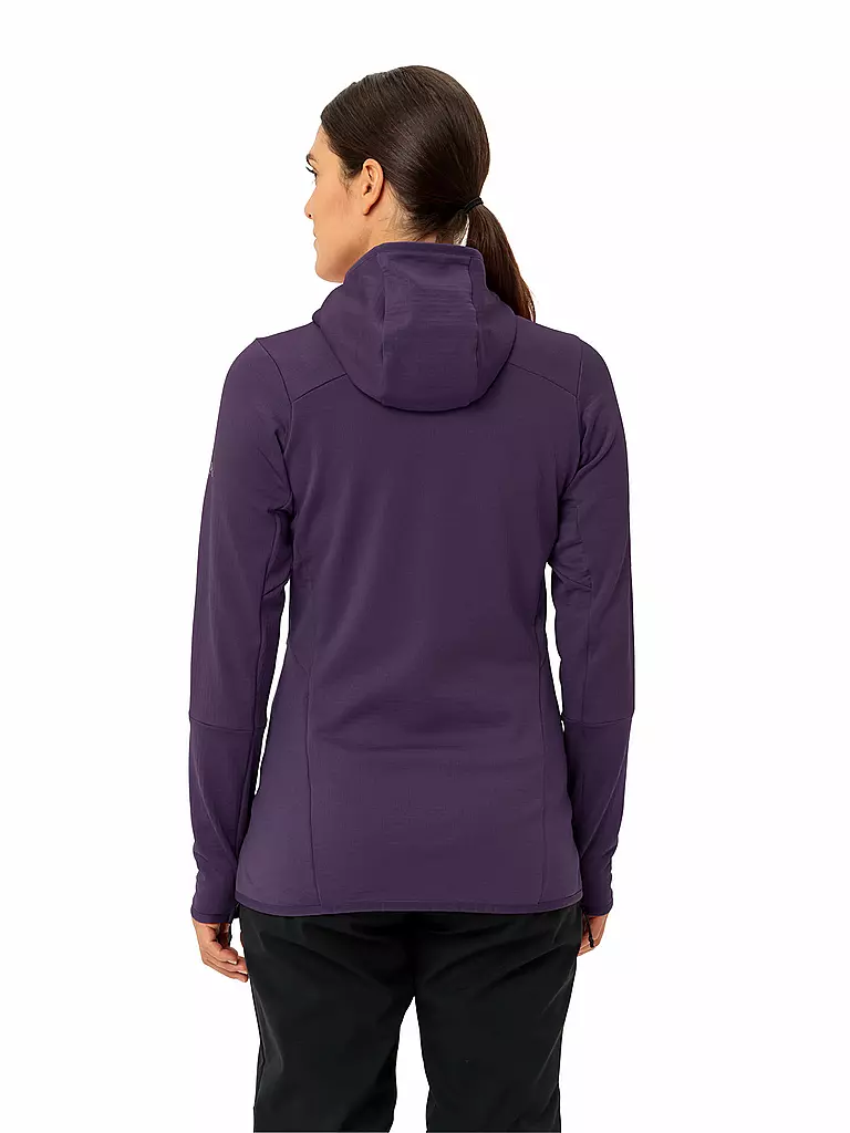 VAUDE | Veste polaire de randonnée pour femme Monviso Grid Fleece | Lilas