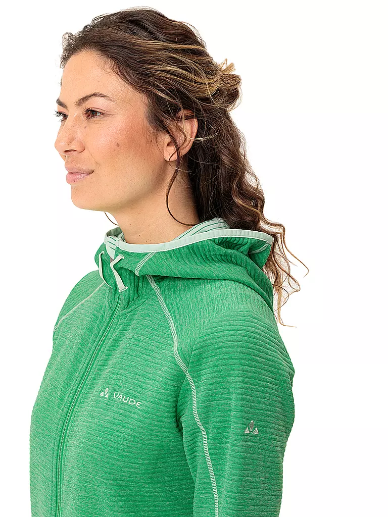 VAUDE | Veste polaire de randonnée Skomer à capuche pour femmes |