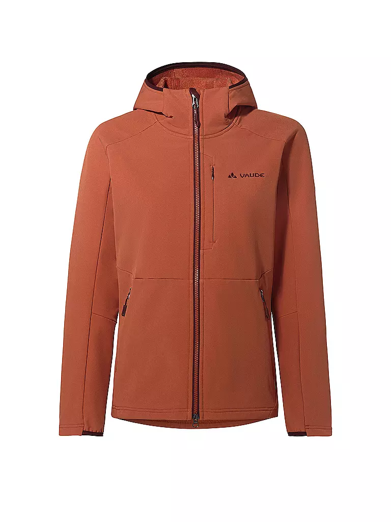 VAUDE | Veste polaire femme Elope Stormfleecec à capuche | Orange