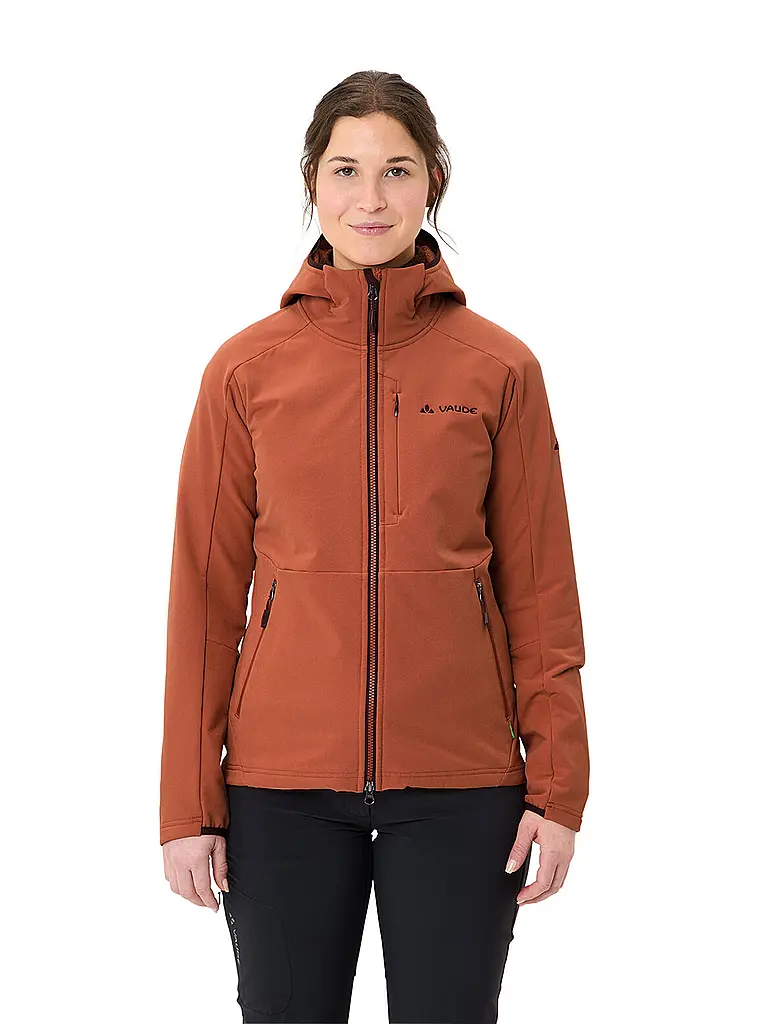 VAUDE | Veste polaire femme Elope Stormfleecec à capuche | Orange