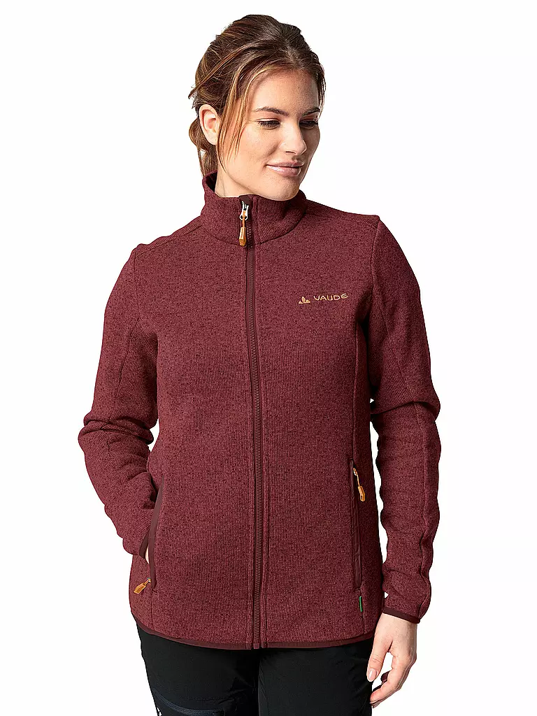 VAUDE | Veste polaire femme Rienza IV | Rouge foncé