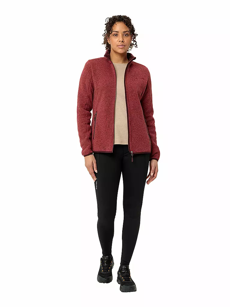 VAUDE | Veste polaire femme Rienza IV | Rouge foncé