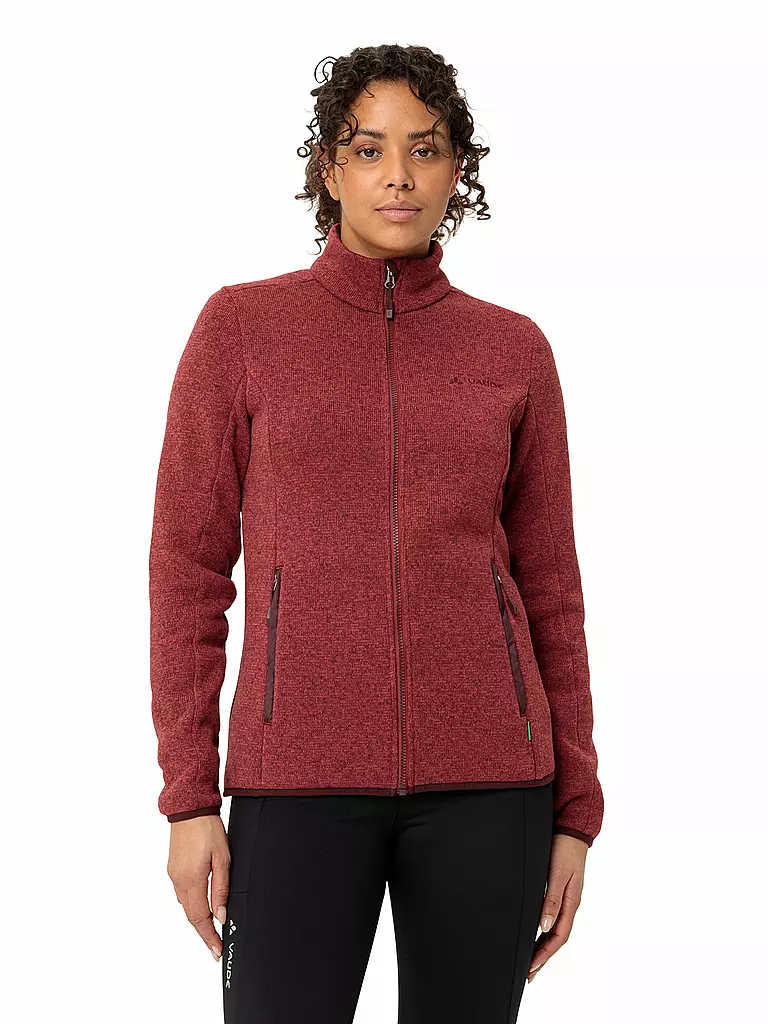 VAUDE | Veste polaire femme Rienza IV | Rouge foncé