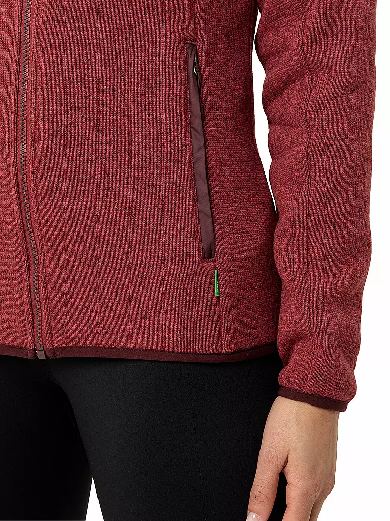 VAUDE | Veste polaire femme Rienza IV | Rouge foncé