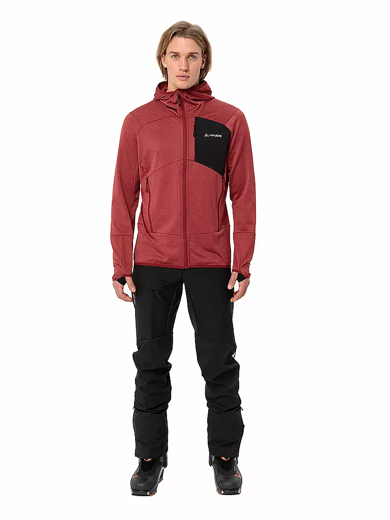 VAUDE | Veste polaire homme Monviso | Rouge foncé