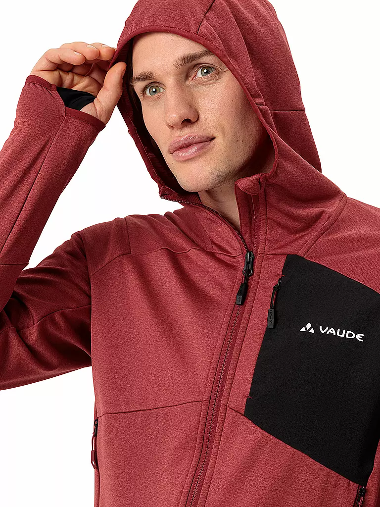 VAUDE | Veste polaire homme Monviso | Rouge foncé