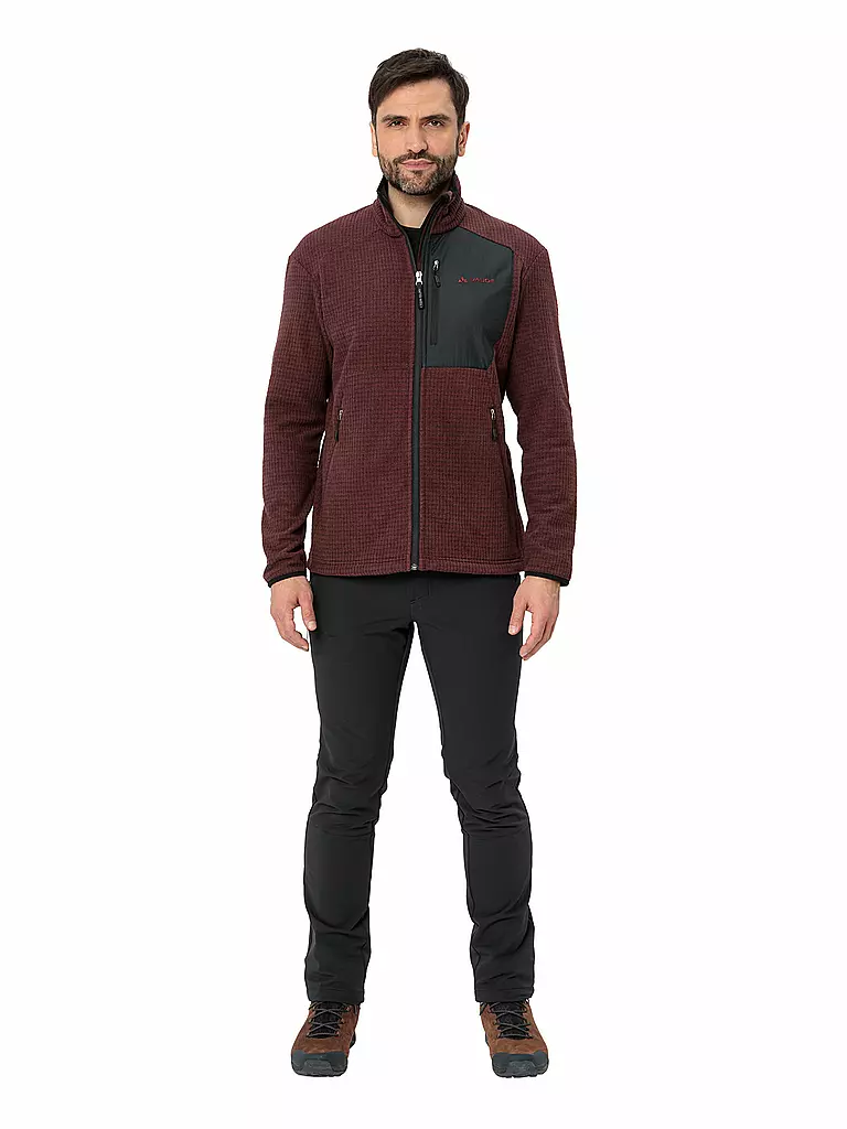VAUDE | Veste polaire homme Neyland | Rouge foncé