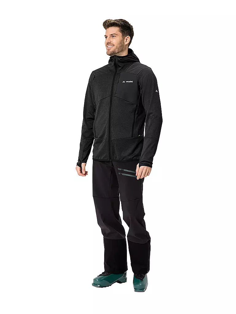 VAUDE | Veste polaire Monviso pour hommes | Noir