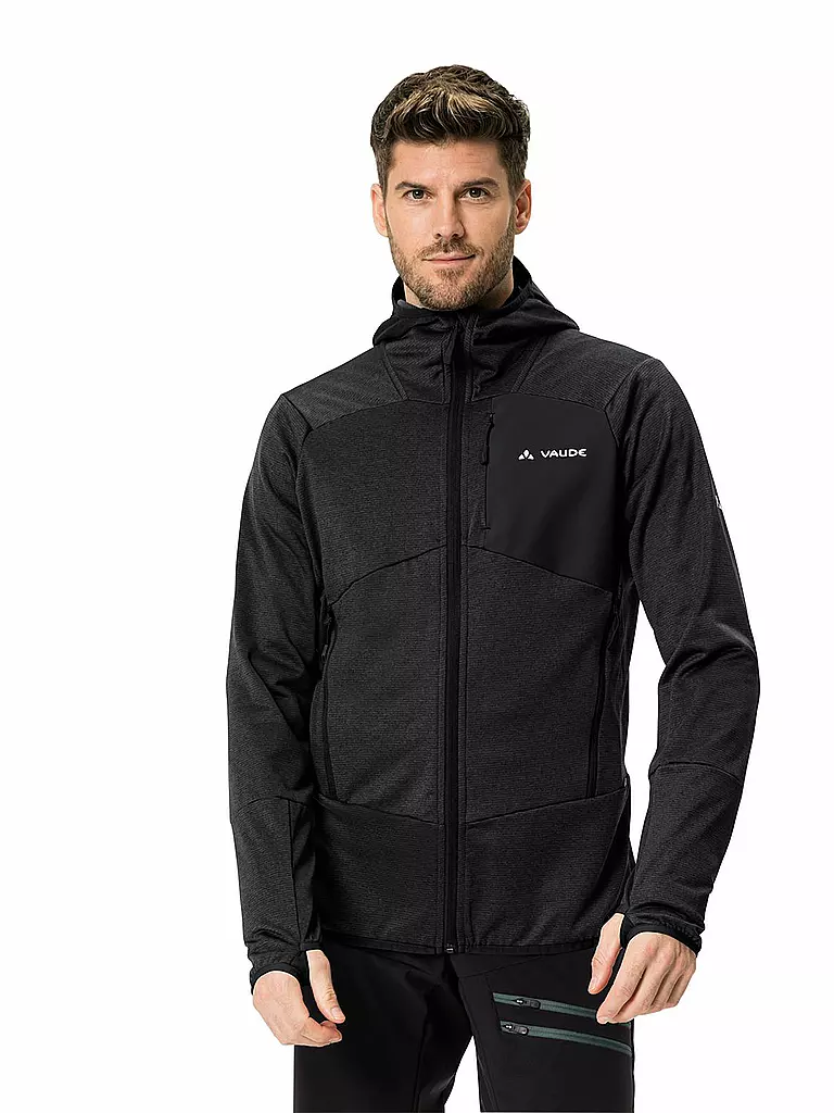 VAUDE | Veste polaire Monviso pour hommes | Noir