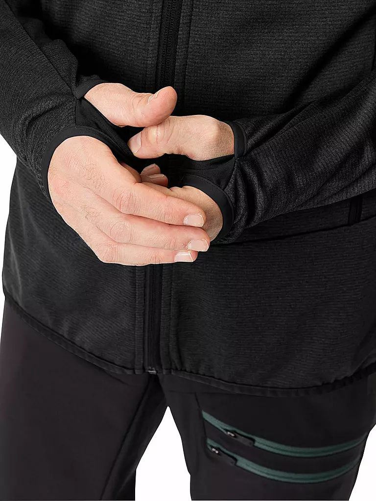 VAUDE | Veste polaire Monviso pour hommes | Noir