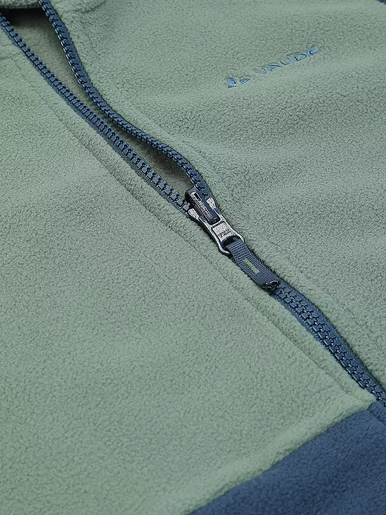 VAUDE | Veste polaire pour enfants Pulex II à capuche | Vert foncé
