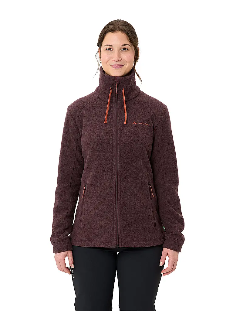 VAUDE | Veste polaire Skomer pour femmes | Rouge foncé