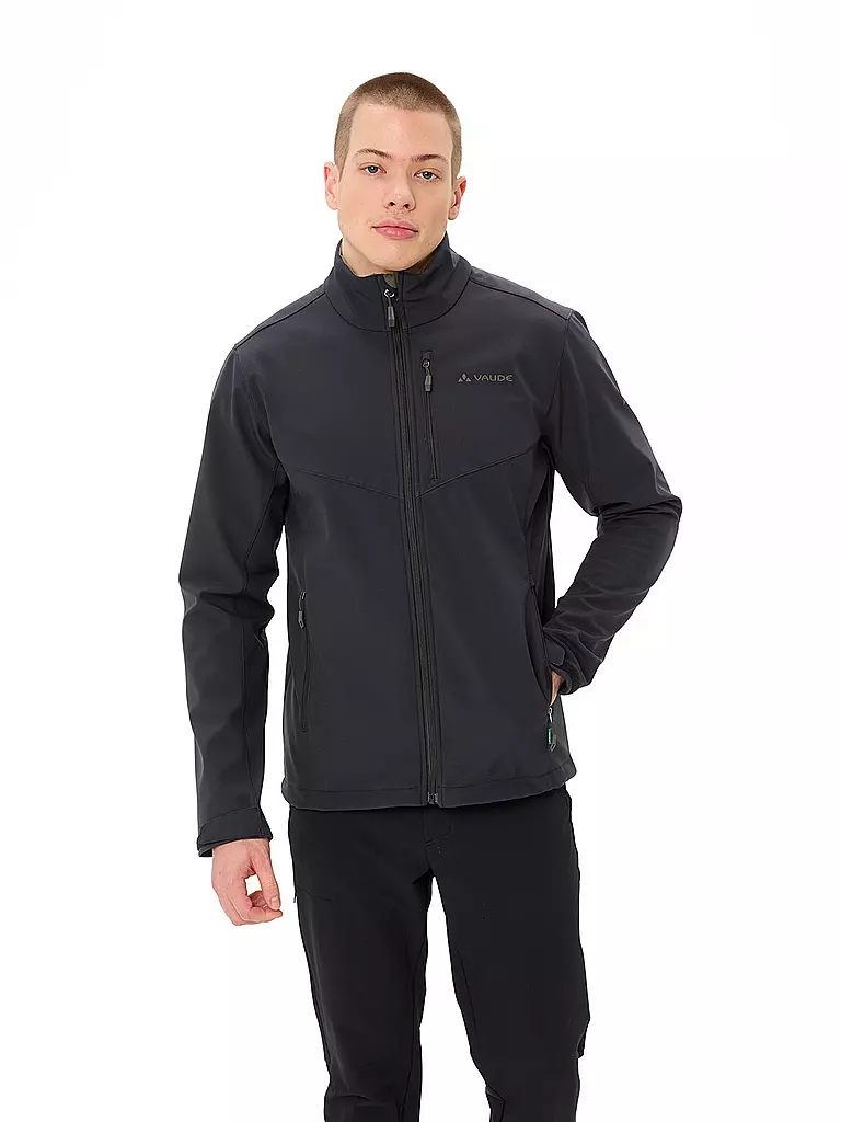 VAUDE | Veste softshell Cyclone pour hommes | Noir