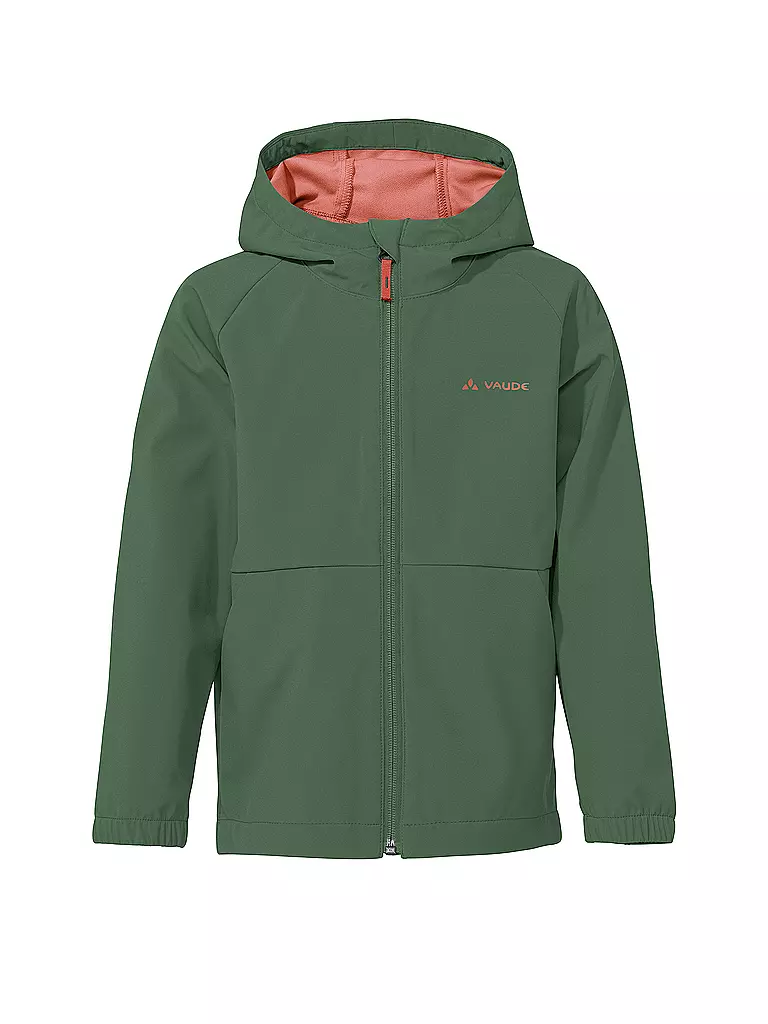 VAUDE | Veste softshell enfant Kinich | Vert foncé