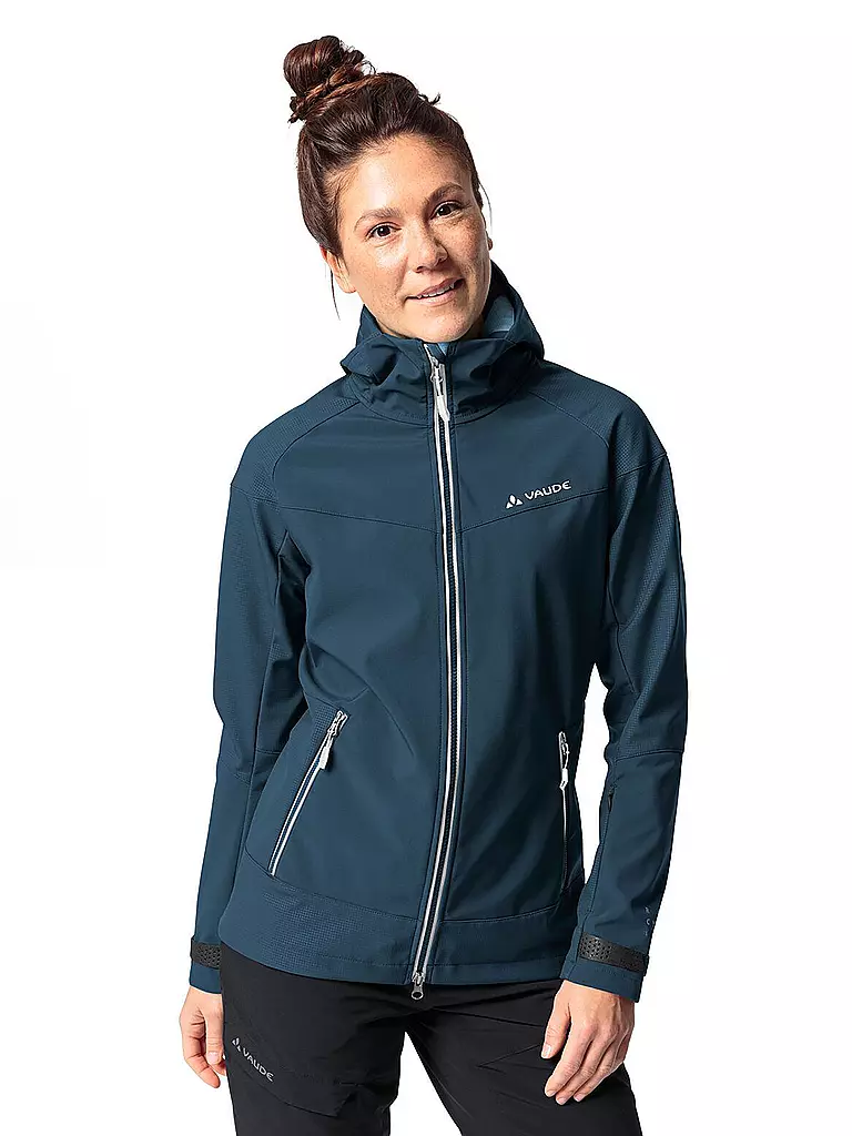 VAUDE | Veste softshell femme All Year Elope | Bleu foncé
