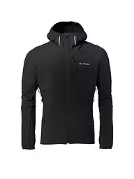 VAUDE | Veste softshell Larice à capuche pour hommes | Noir