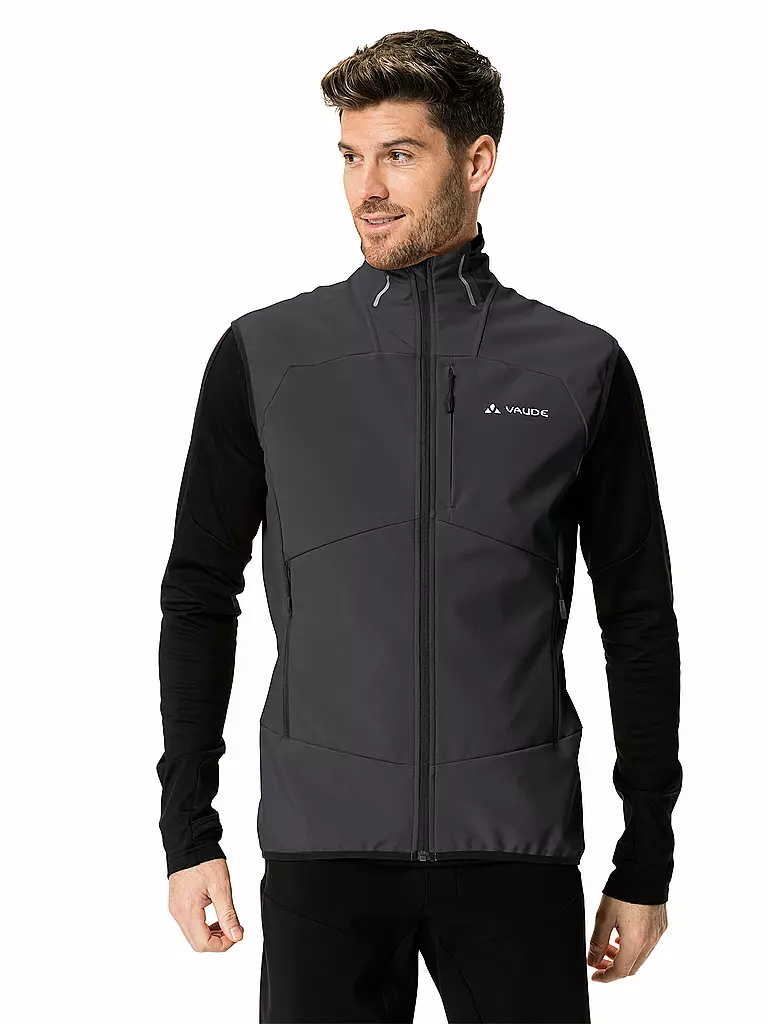 VAUDE | Veste softshell Larice pour hommes | Noir