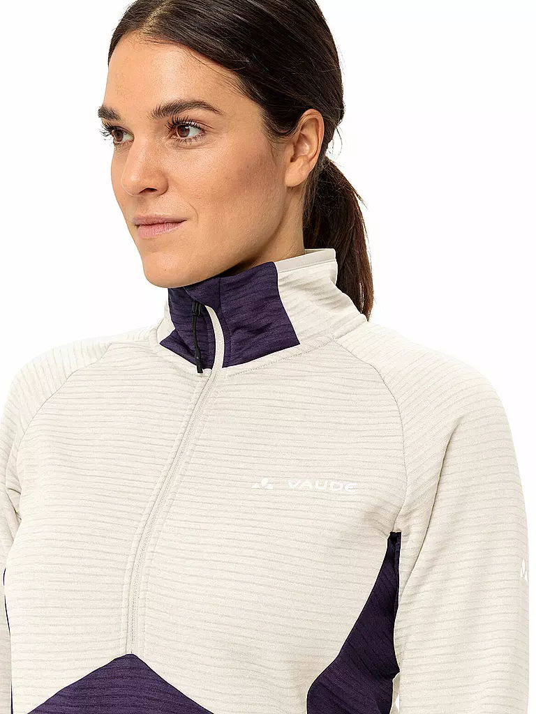 VAUDE | Zipshirt de randonnée Larice en polaire pour femmes |