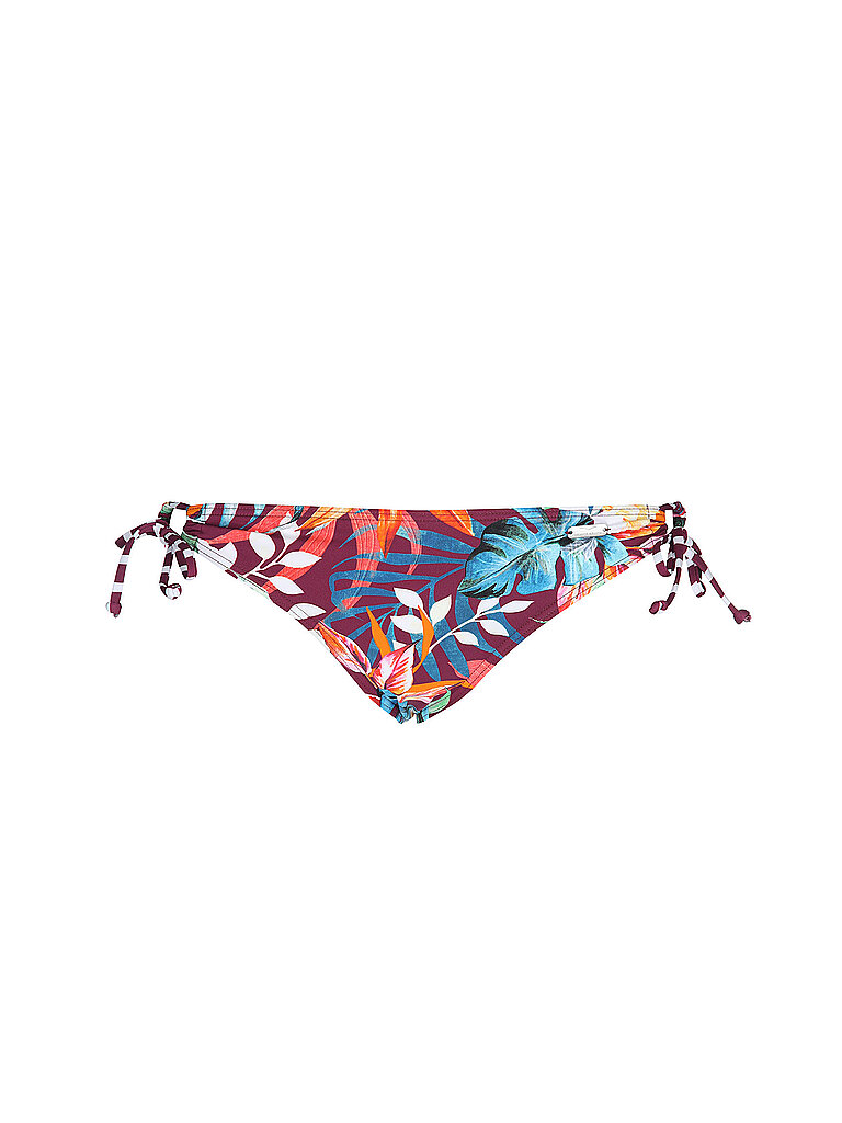 Bas de bikini avec anneau rouge foncé 38