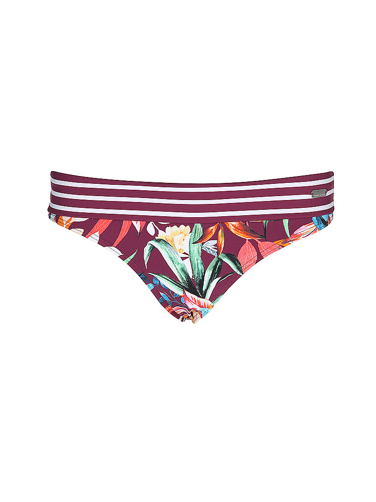 Bas de bikini rouge foncé 42