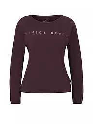 VENICE BEACH | Damen Fitnessshirt Rylee | Rouge foncé